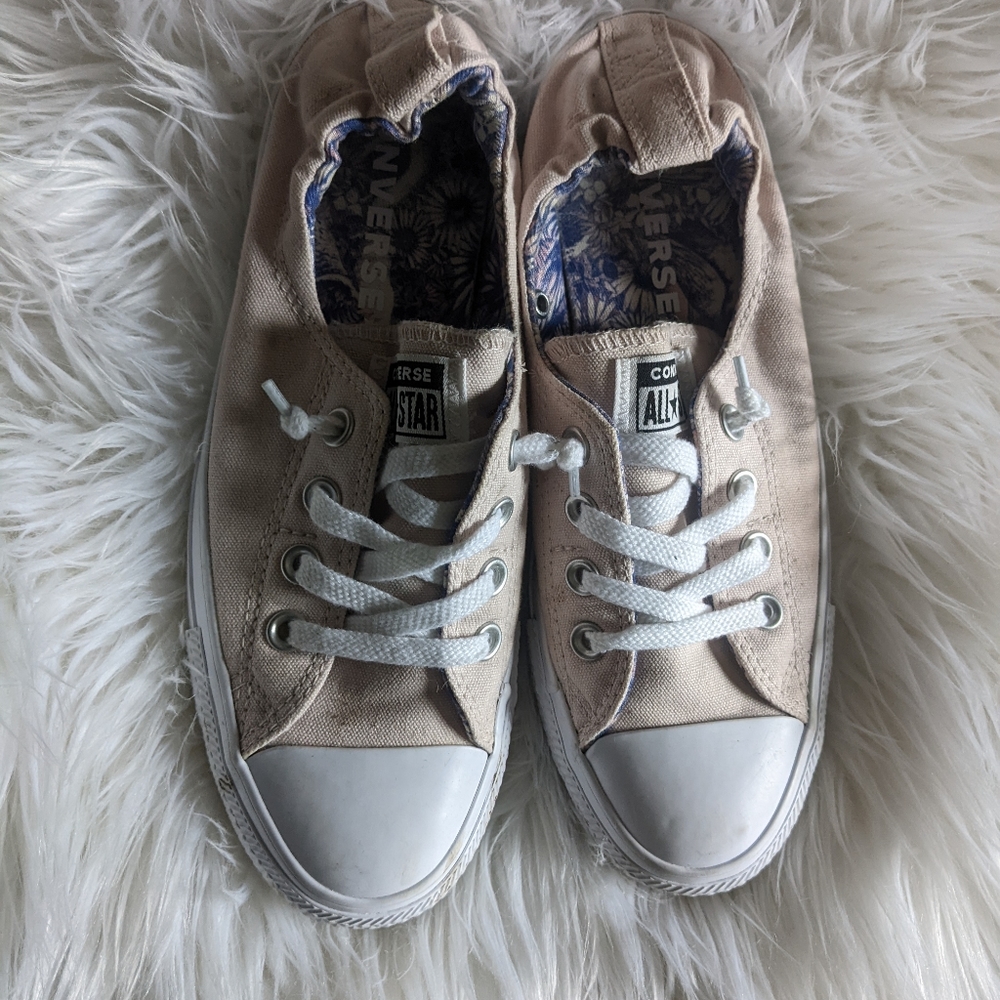 Pink Converse Slip On